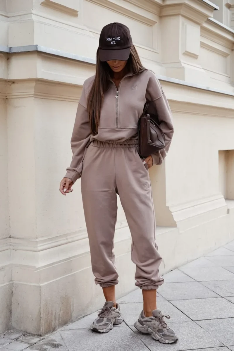 Komplet dresowy mokka AURORA | Butik Mamibo