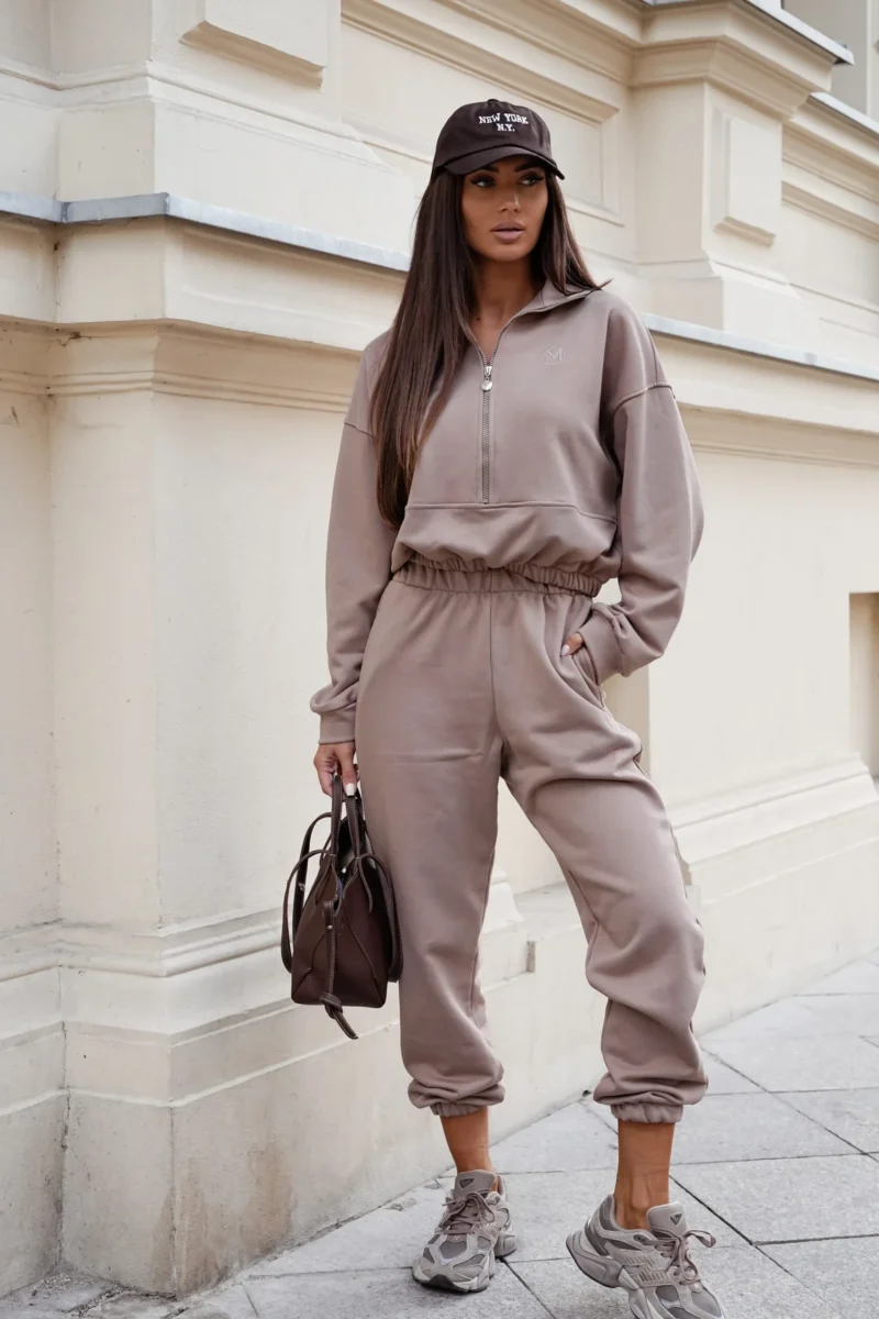 Komplet dresowy mokka AURORA | Butik Mamibo